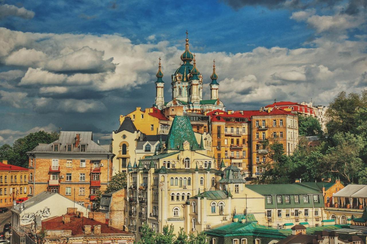 Apartments On Andriyivskyy Descent -Self Check In 基輔 外观 照片